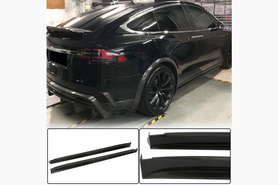 Tesla Model X 2015- Capace Prag Carbon V2 (2016-2020) Foto 1