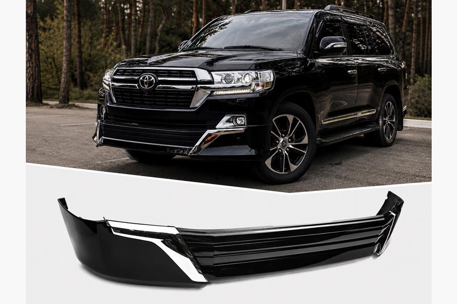 Toyota Land Cruiser 200 2007-2021 Lip fata 2016↗ (Executive 2021) Alb Foto 1