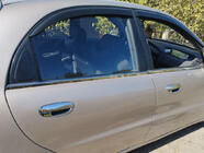 Chevrolet Lanos 1998–2017 Ornamente geamuri inox (4 buc) foto 1