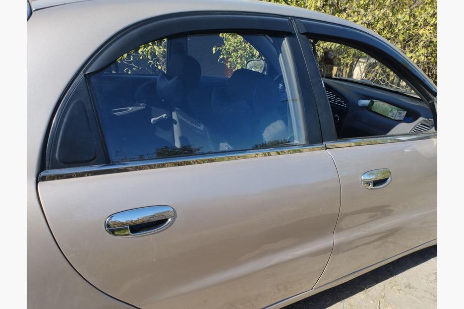 Chevrolet Lanos 1998–2017 Ornamente geamuri inox (4 buc) Image