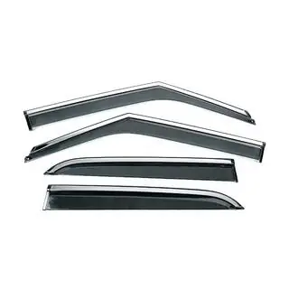 Deflectoare geamuri cu ornament cromat Niken Luxury (4 buc) Chevrolet Blazer 2018-2023 foto 1