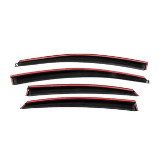 Deflectoare geamuri cu ornament cromat Niken Luxury (4 buc) Hyundai Sonata LF 2014-2019 foto 4