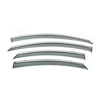 Deflectoare geamuri cu ornament cromat Niken Luxury (4 buc) foto 1