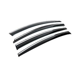 Deflectoare geamuri cu ornament cromat Niken Luxury (4 buc) Hyundai Elantra (AD) 2015-2020 foto 3