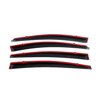 Deflectoare geamuri cu ornament cromat Niken Luxury (4 buc) Hyundai Elantra (AD) 2015-2020 foto 4
