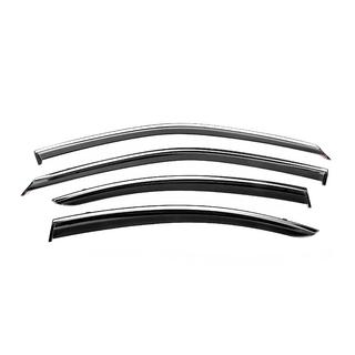 Deflectoare geamuri cu ornament cromat Niken Luxury (4 buc) Lexus ES 2006-2011 foto 1