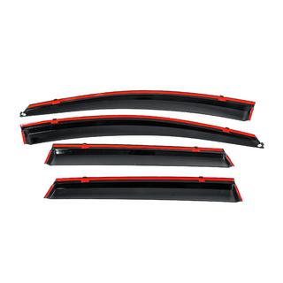 Deflectoare geamuri cu ornament cromat Niken Luxury (4 buc) Nissan Murano 2014- foto 4