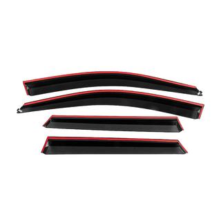 Deflectoare geamuri cu ornament cromat Niken Luxury (4 buc) foto 4