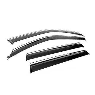 Deflectoare geamuri cu ornament cromat Niken Luxury (4 buc) Subaru Forester 2008-2013 foto 3