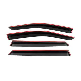 Deflectoare geamuri cu ornament cromat Niken Luxury (4 buc) foto 4