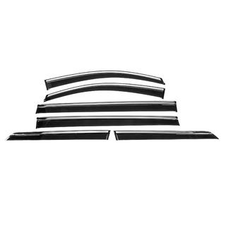 Deflectoare geamuri cu ornament cromat Niken Luxury (6 buc) Toyota Sienna 2010-2020 foto 1
