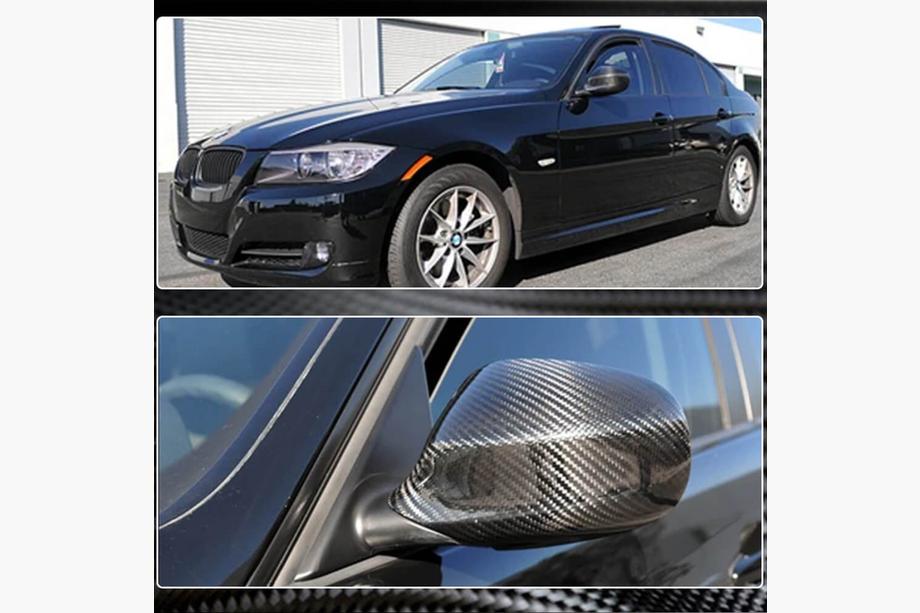 BMW 3 Series E90/E91 2005-2011 Capace Oglinzi Carbon V2 (2008-2011) Foto 3