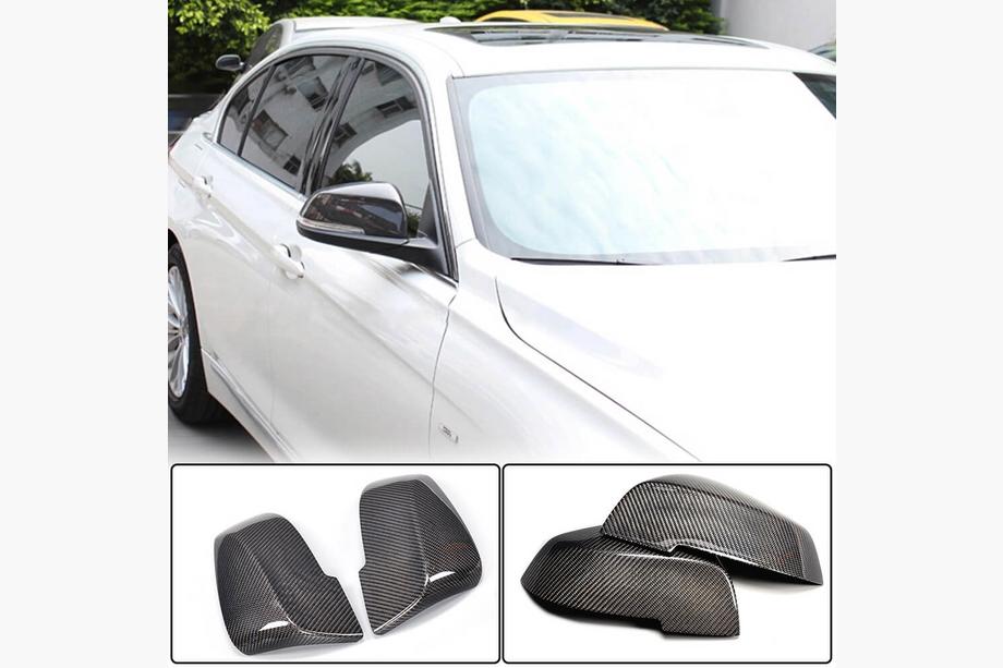 BMW 1 Series E81/E82/E87/E88 2004-2011 Capace Oglinzi (Carbon) Image