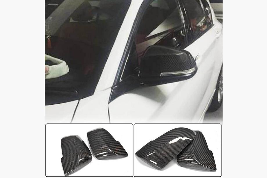 BMW 7 Series F01/F02 2008-2015 Capace Oglinzi V3 (Carbon) Image