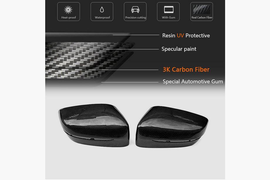 BMW 3 Series G20/G21 2018- Capace Oglinzi Carbon V6 (2019-2022) Foto 8