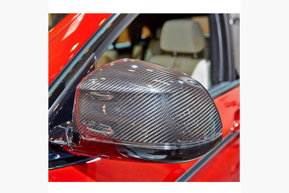 BMW X6 F16 2014-2019 Capace Oglinzi (pentru F16, Carbon) Foto 2
