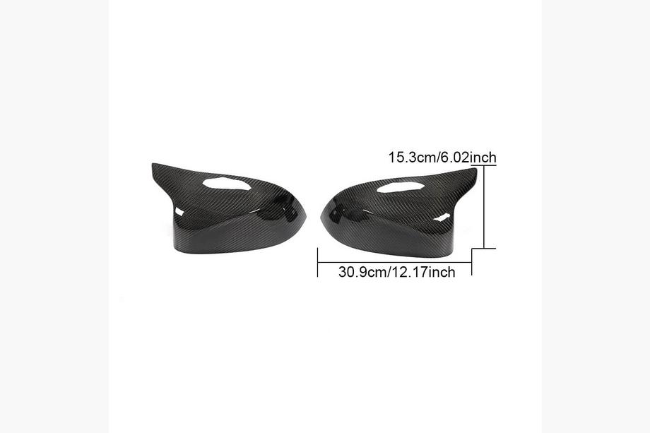 BMW X6 G06 2019–2027 Capace Oglinzi Carbon (pentru F96 2019-2021) Foto 9