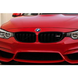 Grile M-Look (pentru M3 F80, Negru Mat) BMW 3 Series F30/F31 2012-2019 foto 2