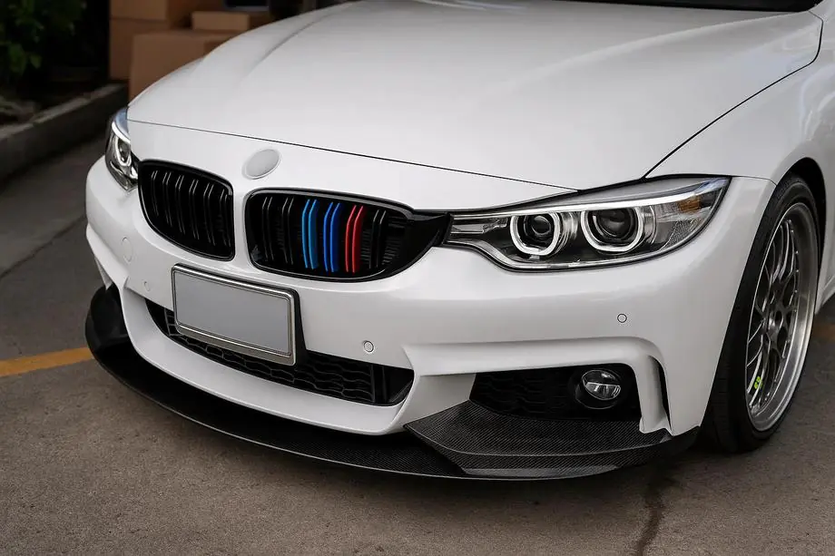 BMW 3 Series F30/F31 2012-2019 Grila M-Look (pentru M3 F80, M-Color) Foto 1