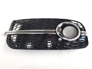 Audi Q5 2008-2017 Grile proiectoare ceata RS-Style (2013-2017, 2 buc, Negru cu Crom) foto 2