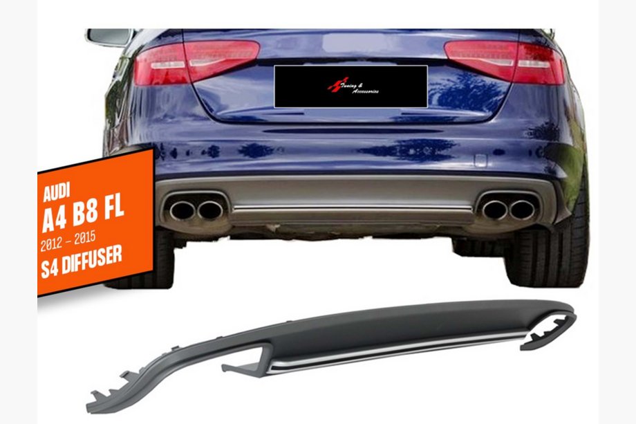 Audi A4 B8 2007-2015 Difuzor bara spate DPT V1 (2012-2015) Image