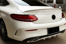 Mercedes C-class W205 2014-2021 Spoiler DPT (Coupe, Negru Lucios) foto 3