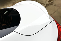 Mercedes C-class W205 2014-2021 Spoiler DPT (Coupe, Negru Lucios) foto 1