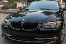 BMW 3 Series E92/E93 2006–2013 Grile M-Look (pentru 2010-2013, Negru Lucios) foto 1