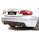 BMW 3 Series E92/E93 2006–2013 Difuzor bara spate DPT (pentru E92 M-Sport, Negru Lucios) foto 1