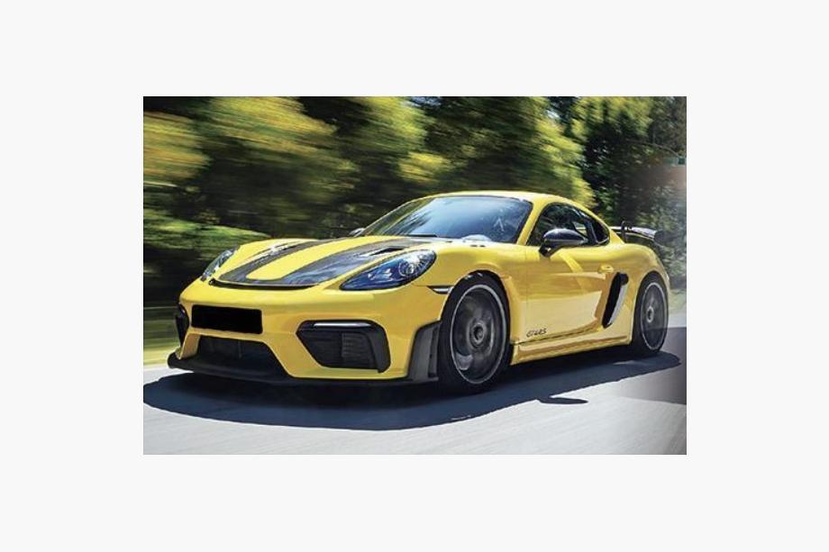 Porsche Boxster/Cayman 982 (718) 2016- Kit caroserie GT4 RS Foto 2