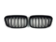 BMW 1 Series F20/F21 2011-2019 Grila M-Look (2011-2014, Negru Lucios) foto 2