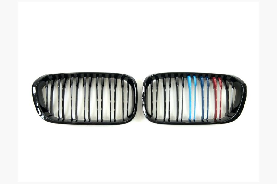 BMW 1 Series F20/F21 2011-2019 Grile radiator M-Look (2015-2019, M-Color) Foto 2