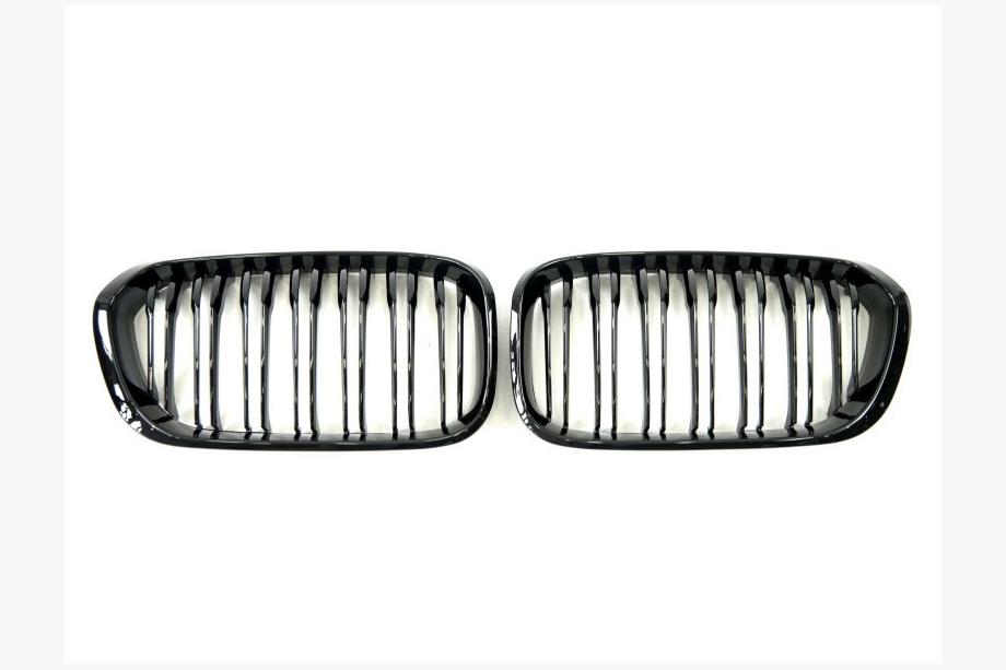 BMW 1 Series F20/F21 2011-2019 Grile M-Look (2015-2019, Negru Lucios) Foto 2