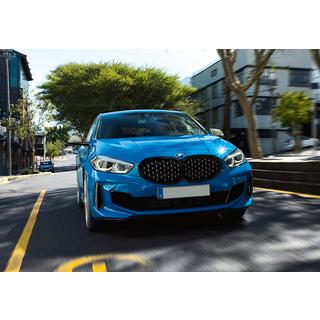Grila rinichi Diamond Silver (1 buc) BMW 1 Series F40 2019-2024 foto 1