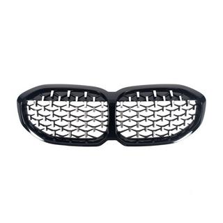 Grila rinichi Diamond Silver (1 buc) BMW 1 Series F40 2019-2024 foto 2
