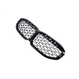 Grila rinichi Diamond Silver (1 buc) BMW 1 Series F40 2019-2024 foto 4