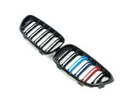 BMW 2 Series F22/F23 2014-2021 Grile radiator M-Look (M-Color) foto 4