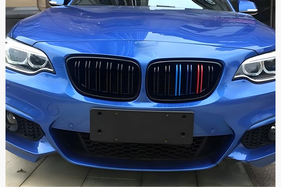 BMW 2 Series F22/F23 2014-2021 Grile radiator M-Look (M-Color) Foto 3