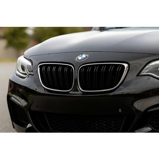 Rinichi M-Look (Negru Lucios cu Rama Cromata) BMW 2 Series F22/F23 2014-2021 foto 1