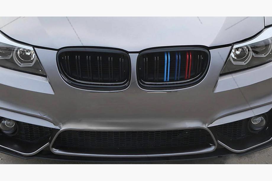 BMW 3 Series E92/E93 2006–2013 Grile M-Look (pentru 2005-2009, M-Color) Foto 3