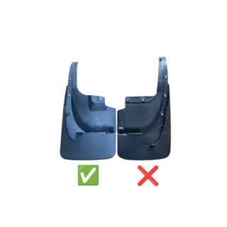Aparatori noroi spate originale 2015-2021 (2 buc, pentru body kit, inguste) Toyota Land Cruiser 200 2007-2021 foto 2