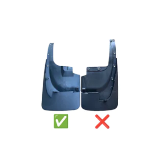 Aparatori noroi spate originale 2015-2021 (2 buc, pentru body kit, inguste) Toyota Land Cruiser 200 2007-2021 foto 2