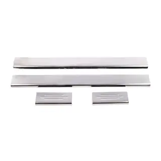 Praguri Carmos (4 buc, inox) Toyota Yaris 2006-2011 foto 2