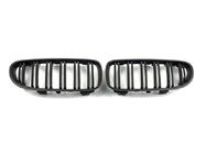 BMW 3 Series E92/E93 2006–2013 Grile M-Look (pentru 2010-2013, Negru Mat) foto 4