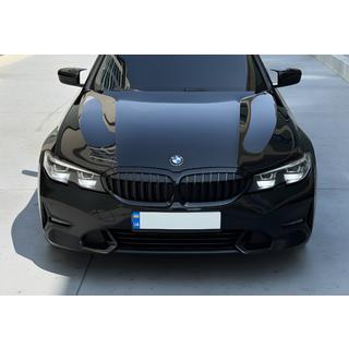 Grile Rinichi 1 Bar (2018-2022, Negru Lucios) BMW 3 Series G20/G21 2018- foto 1