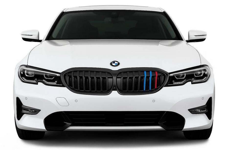 BMW 3 Series G20/G21 2018- Grile Rinichi 1 Bar (2018-2022, M-Color) Image