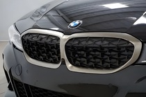 BMW 3 Series G20/G21 2018- Grile rinichi Diamond Black (2018-2022, rama crom) foto 1