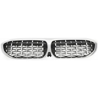 Rinichi Diamond Silver (2018-2022, rama crom mat) BMW 3 Series G20/G21 2018- foto 2