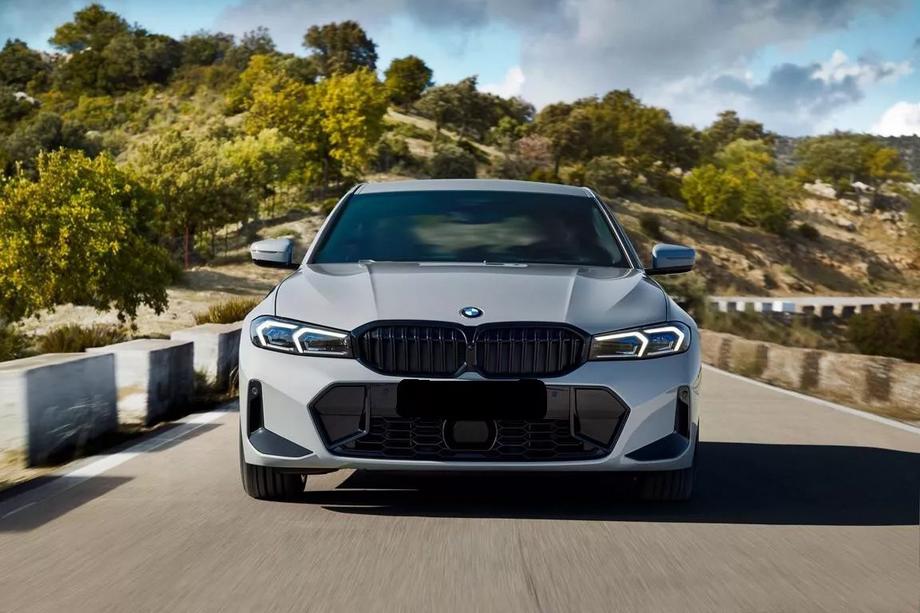 BMW 3 Series G20/G21 2018- Rinichi 1 Bar (2022+, Negru Lucios) Foto 1