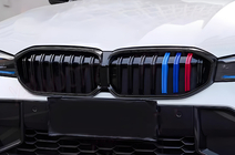 BMW 3 Series G20/G21 2018- Grila radiator 1 Bar (2022+, M-Color) foto 1